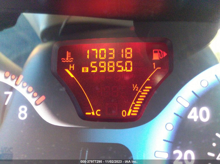 2010 Nissan Cube 1.8S VIN: JN8AZ2KR8AT169608 Lot: 37977295