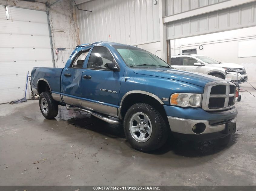 2005 Dodge Ram 1500 Slt/Laramie VIN: 1D7HU18D35S182699 Lot: 37977342