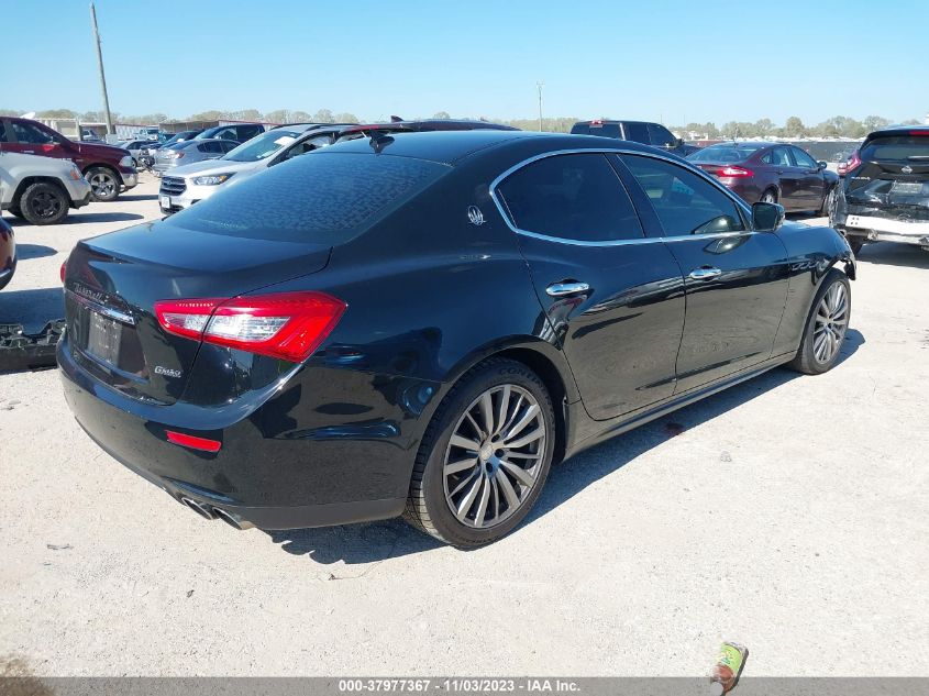 2016 Maserati Ghibli S VIN: ZAM57RSA3G1189724 Lot: 37977367