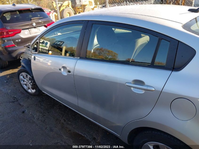 2013 Kia Rio Lx VIN: KNADM4A32D6120727 Lot: 37977386