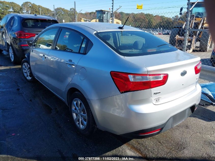 2013 Kia Rio Lx VIN: KNADM4A32D6120727 Lot: 37977386