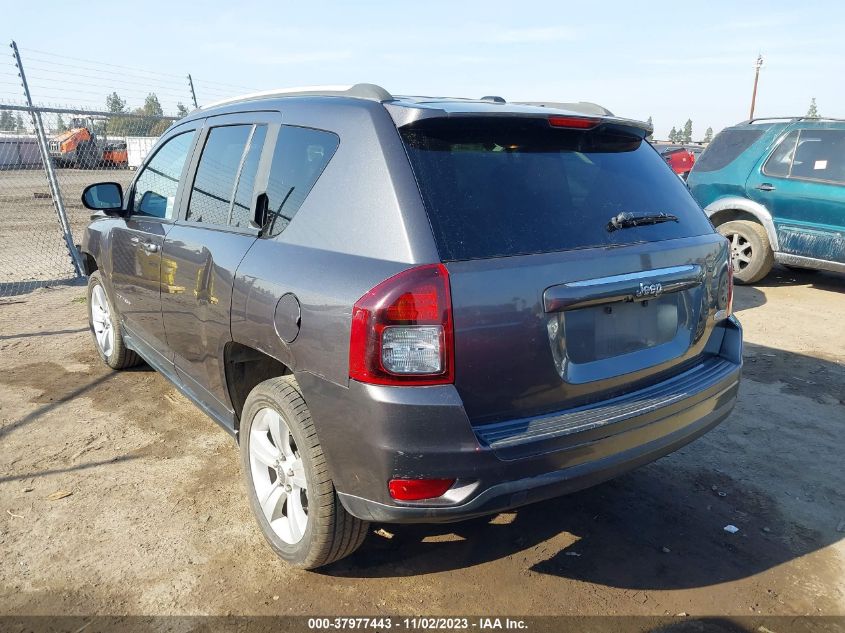 2017 Jeep Compass Latitude VIN: 1C4NJCEB0HD102868 Lot: 37977443