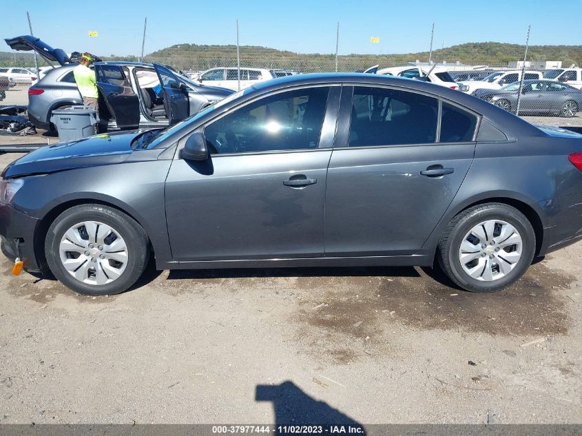 2013 Chevrolet Cruze Ls Auto VIN: 1G1PA5SH9D7122356 Lot: 37977444