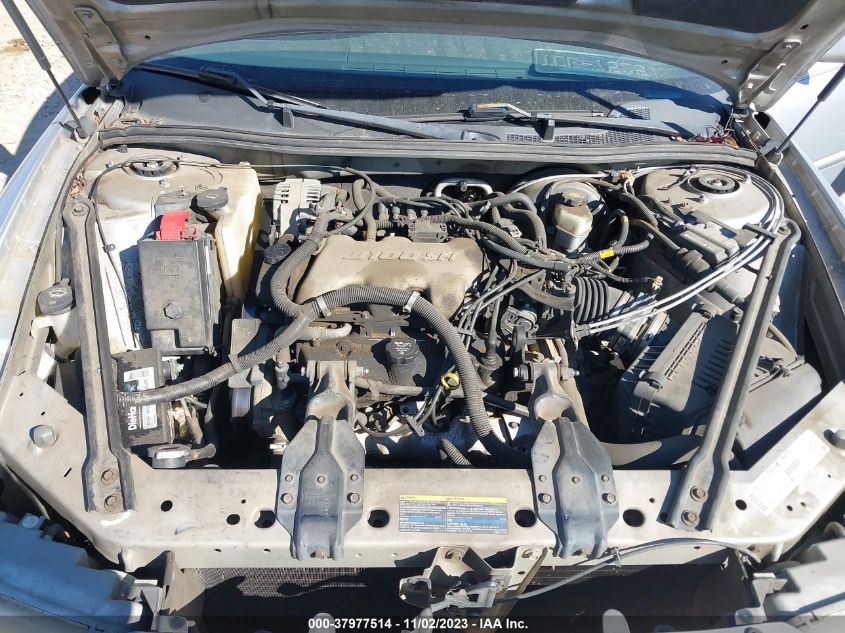 2003 Buick Century Custom VIN: 2G4WS52J931288757 Lot: 37977514