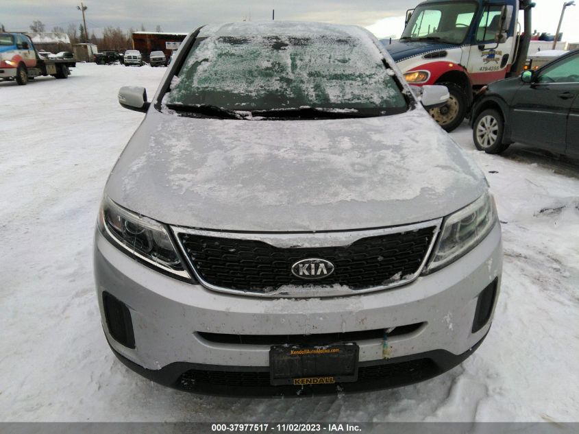 2015 Kia Sorento Lx VIN: 5XYKTCA67FG614308 Lot: 37977517