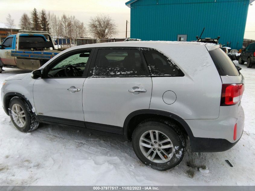 2015 Kia Sorento Lx VIN: 5XYKTCA67FG614308 Lot: 37977517