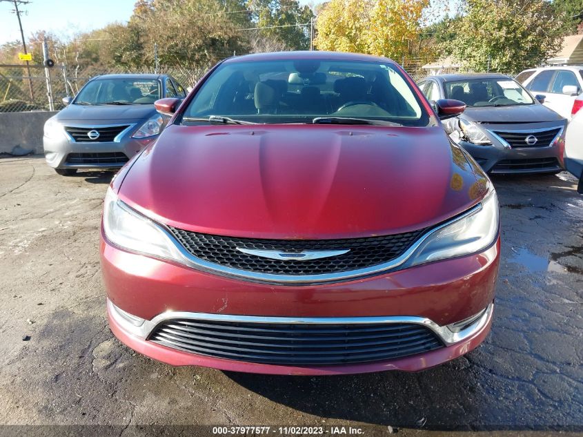 2015 Chrysler 200 Limited VIN: 1C3CCCAB2FN608494 Lot: 37977577