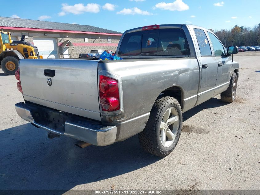 2008 Dodge Ram 1500 Slt VIN: 1D7HA18N68S630858 Lot: 37977591