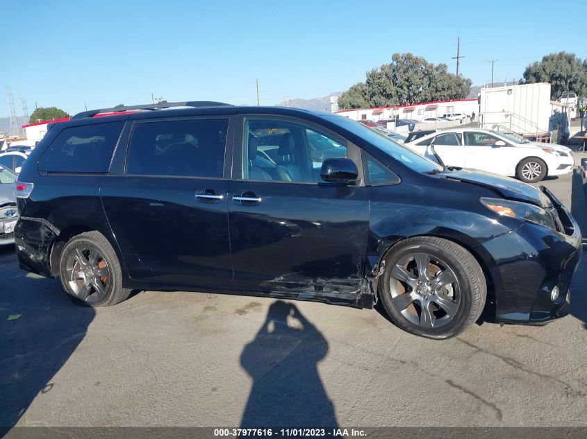 2015 Toyota Sienna Sport VIN: 5TDXK3DC9FS609284 Lot: 37977616