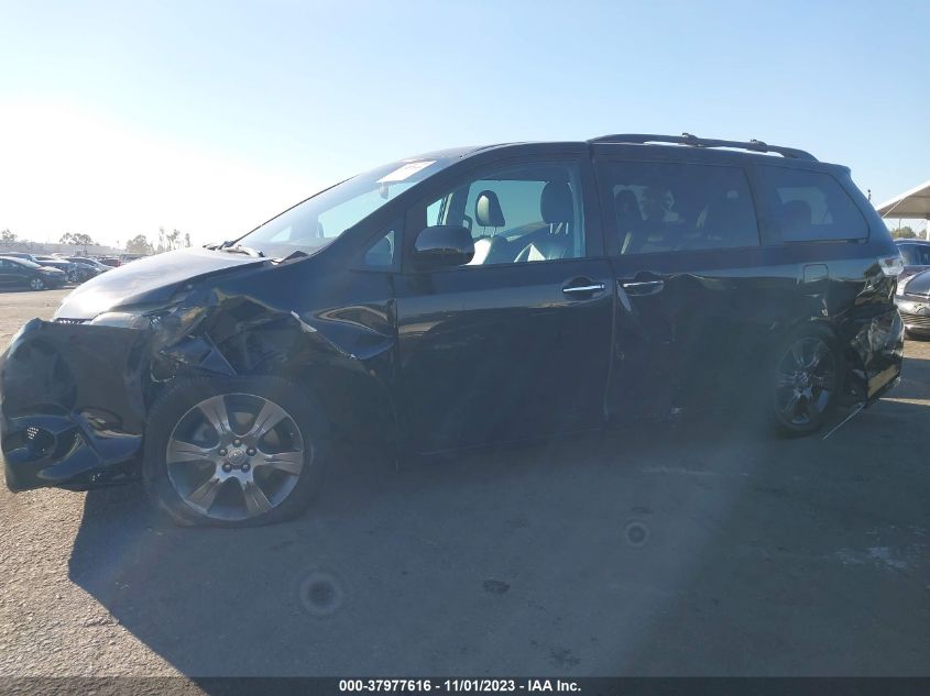 2015 Toyota Sienna Sport VIN: 5TDXK3DC9FS609284 Lot: 37977616