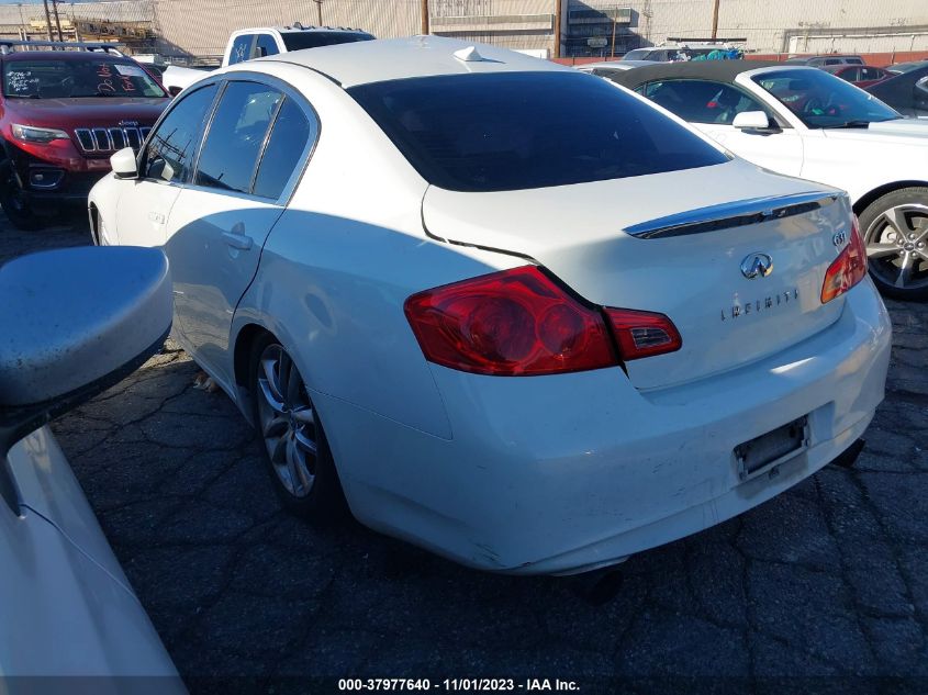 2011 Infiniti G37 Journey VIN: JN1CV6AP2BM504609 Lot: 37977640