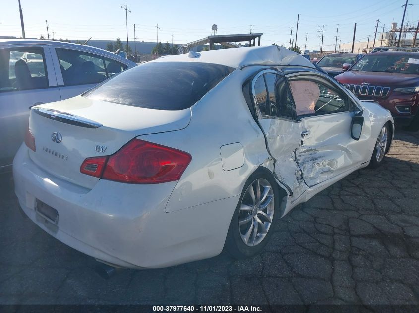 2011 Infiniti G37 Journey VIN: JN1CV6AP2BM504609 Lot: 37977640