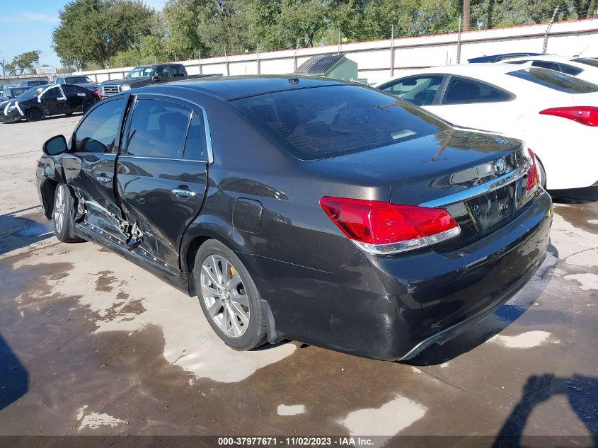 2011 Toyota Avalon Limited VIN: 4T1BK3DB1BU376519 Lot: 37977671