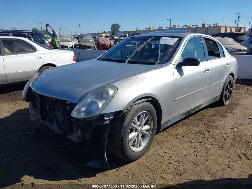 2003 Infiniti G35 Luxury (A5) VIN: JNKCV51EX3M006115 Lot: 37977688