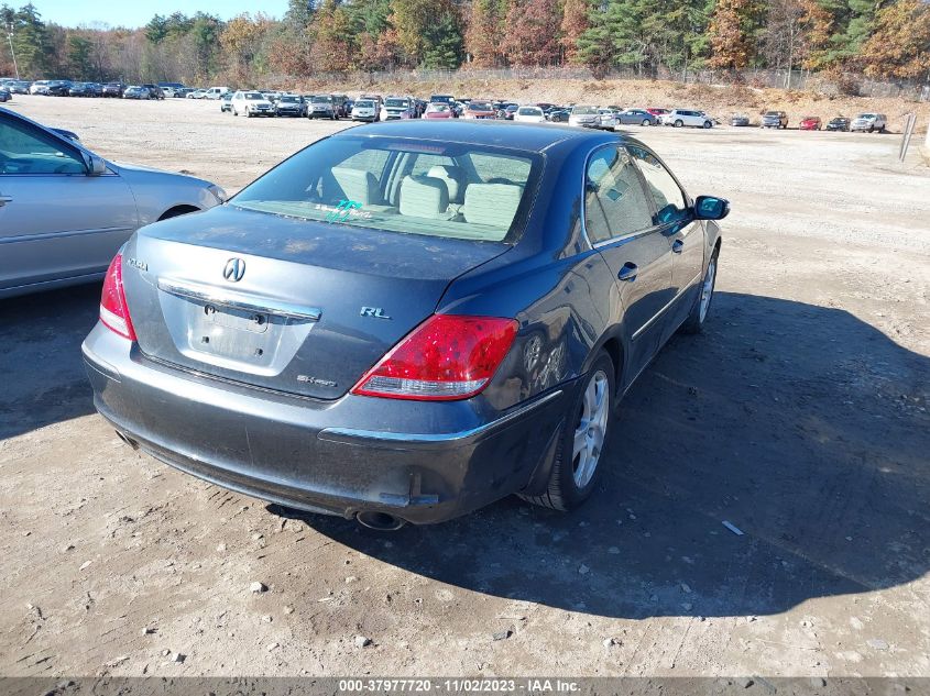 2007 Acura Rl 3.5 VIN: JH4KB16617C004781 Lot: 37977720