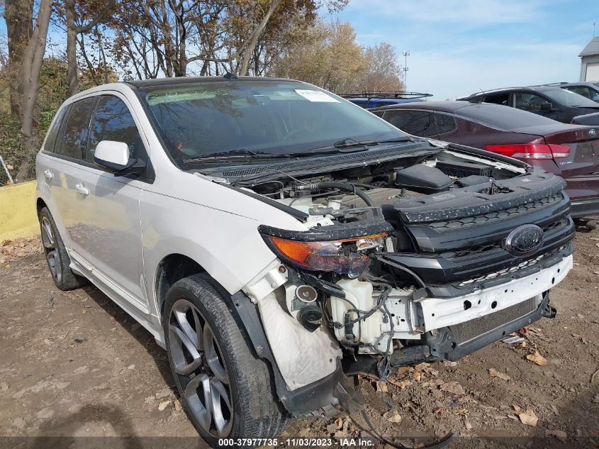 2013 Ford Edge Sport VIN: 2FMDK4AK1DBE32843 Lot: 37977735