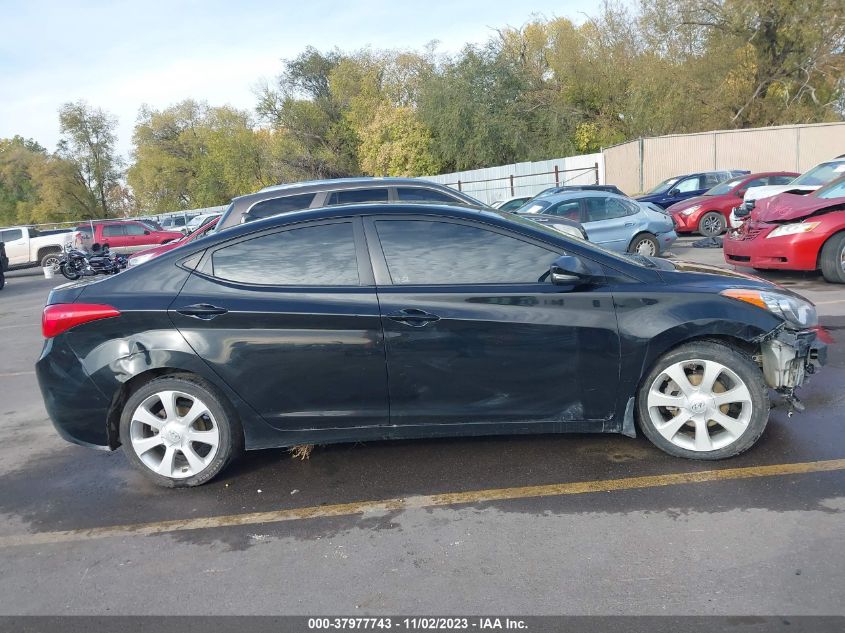 2012 Hyundai Elantra Limited VIN: 5NPDH4AE6CH092623 Lot: 37977743