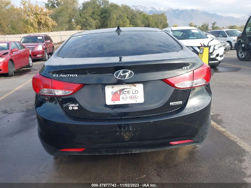 2012 Hyundai Elantra Limited VIN: 5NPDH4AE6CH092623 Lot: 37977743