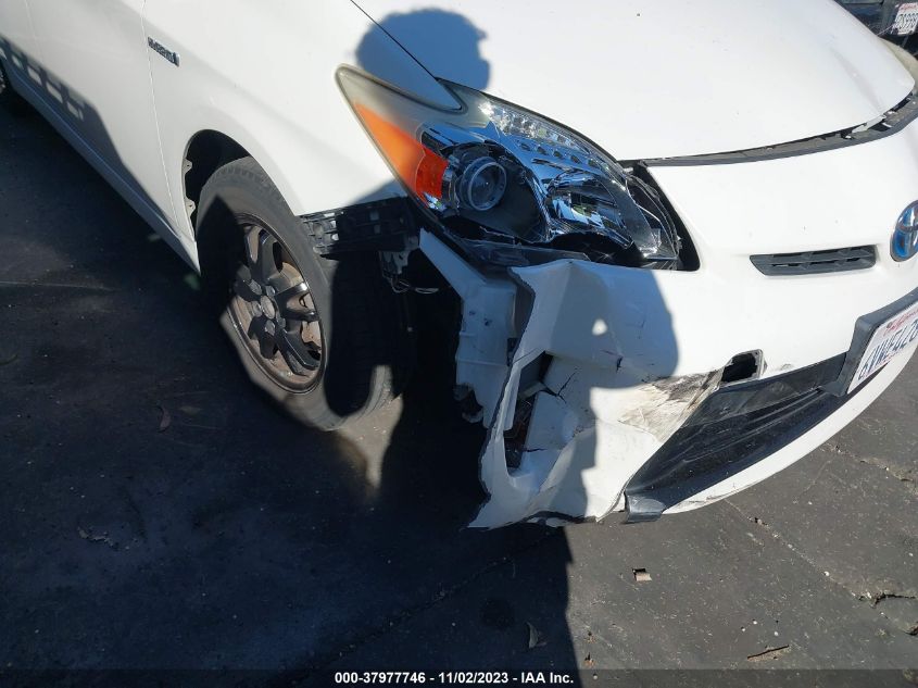 2012 Toyota Prius Three VIN: JTDKN3DU9C5442114 Lot: 37977746