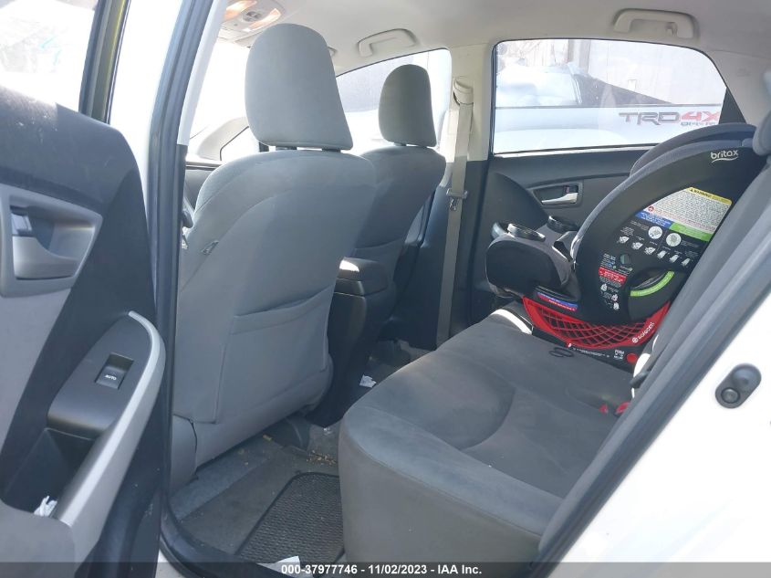 2012 Toyota Prius Three VIN: JTDKN3DU9C5442114 Lot: 37977746