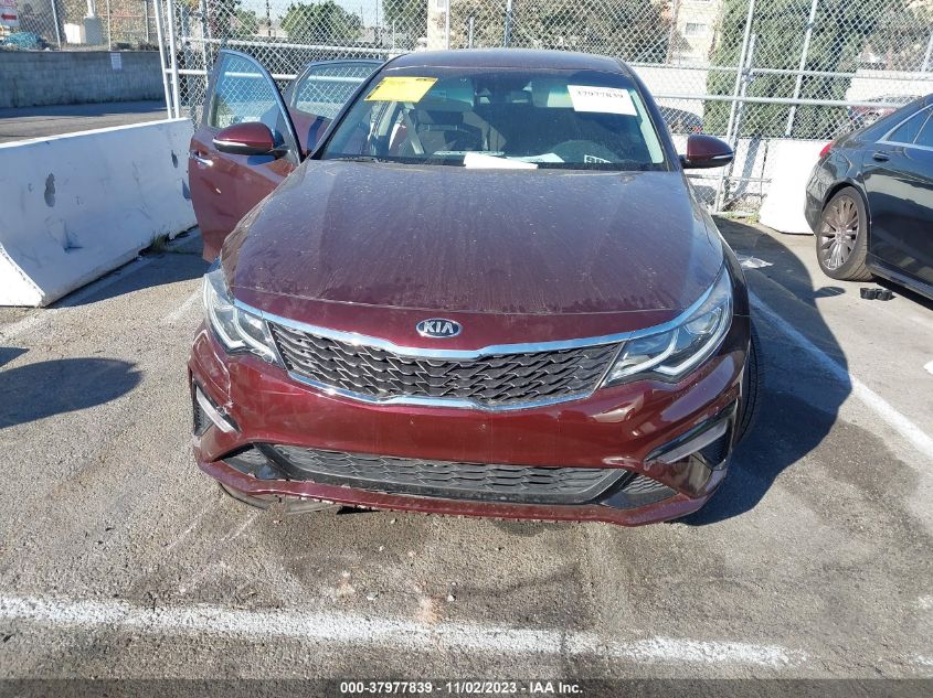 2020 Kia Optima Lx VIN: 5XXGT4L3XLG392488 Lot: 37977839