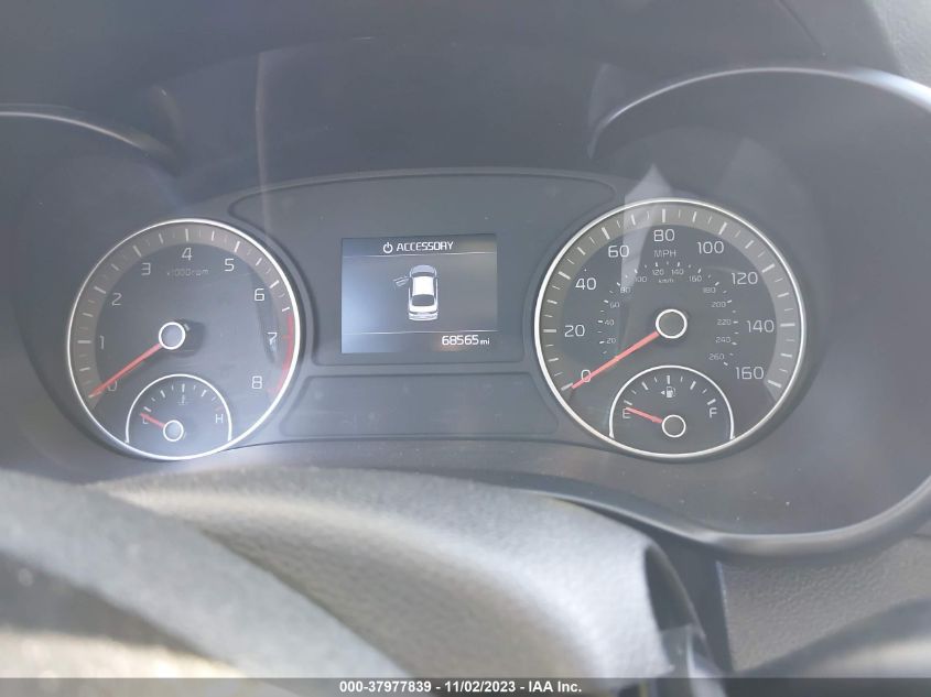 2020 Kia Optima Lx VIN: 5XXGT4L3XLG392488 Lot: 37977839