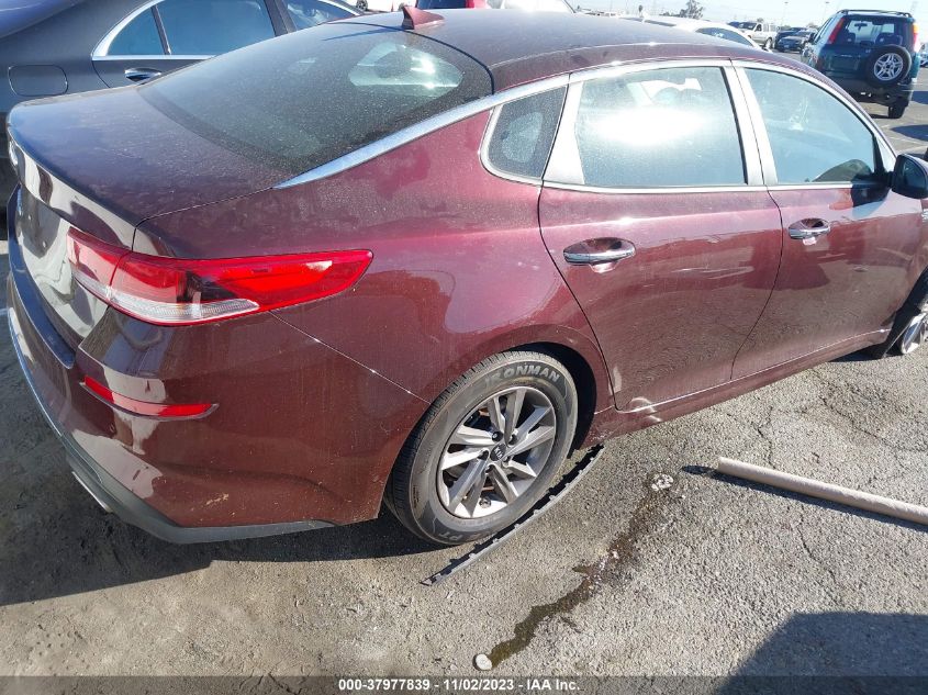 2020 Kia Optima Lx VIN: 5XXGT4L3XLG392488 Lot: 37977839