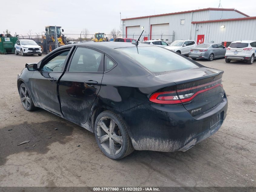 2016 Dodge Dart Gt VIN: 1C3CDFEB2GD538818 Lot: 37977860