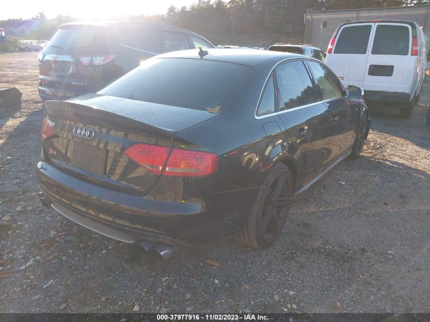 2012 Audi S4 Premium Plus VIN: WAUBGAFL4CA108936 Lot: 37977916