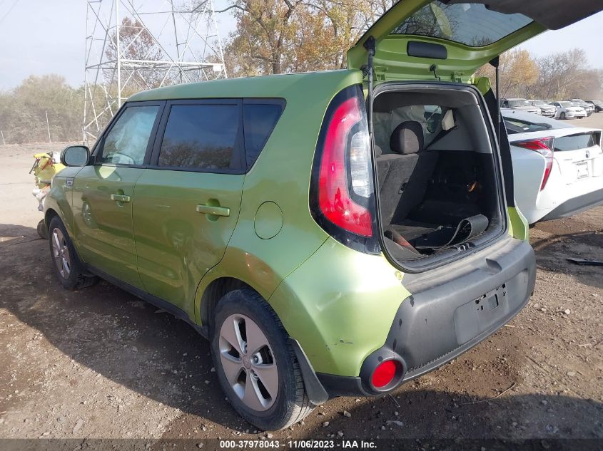 2015 Kia Soul VIN: KNDJN2A29F7751874 Lot: 37978043