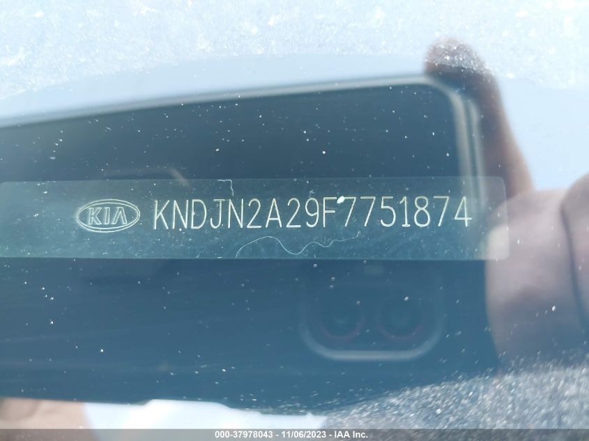 KNDJN2A29F7751874 2015 Kia Soul