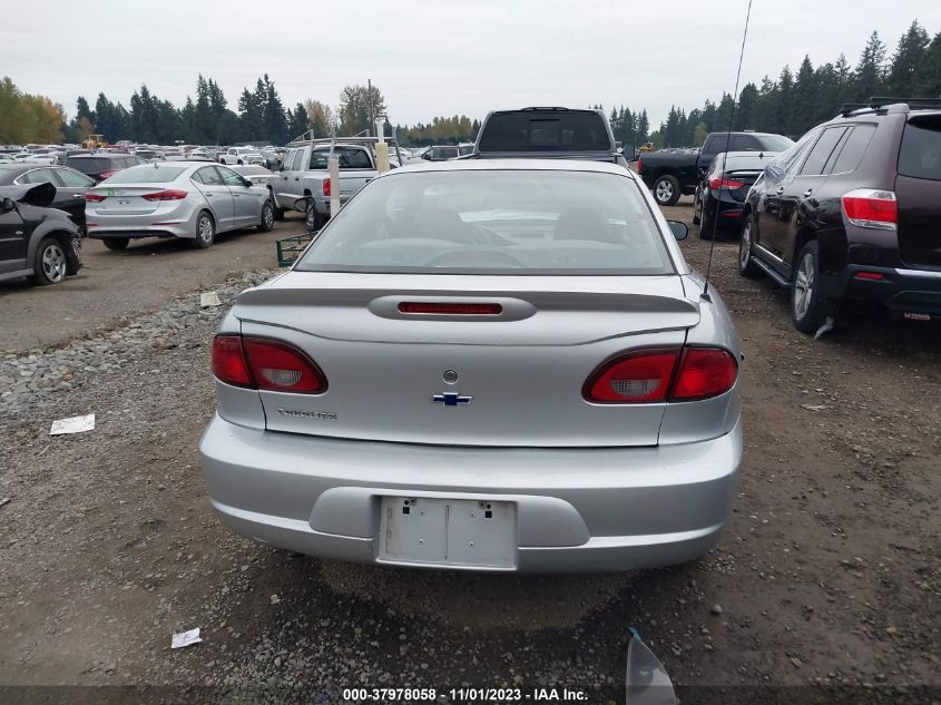 2002 Chevrolet Cavalier VIN: 1G1JC124327261014 Lot: 37978058