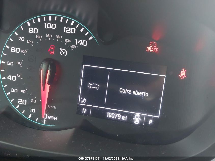 2020 Chevrolet Trax Fwd Lt VIN: KL7CJLSB4LB012460 Lot: 37978137