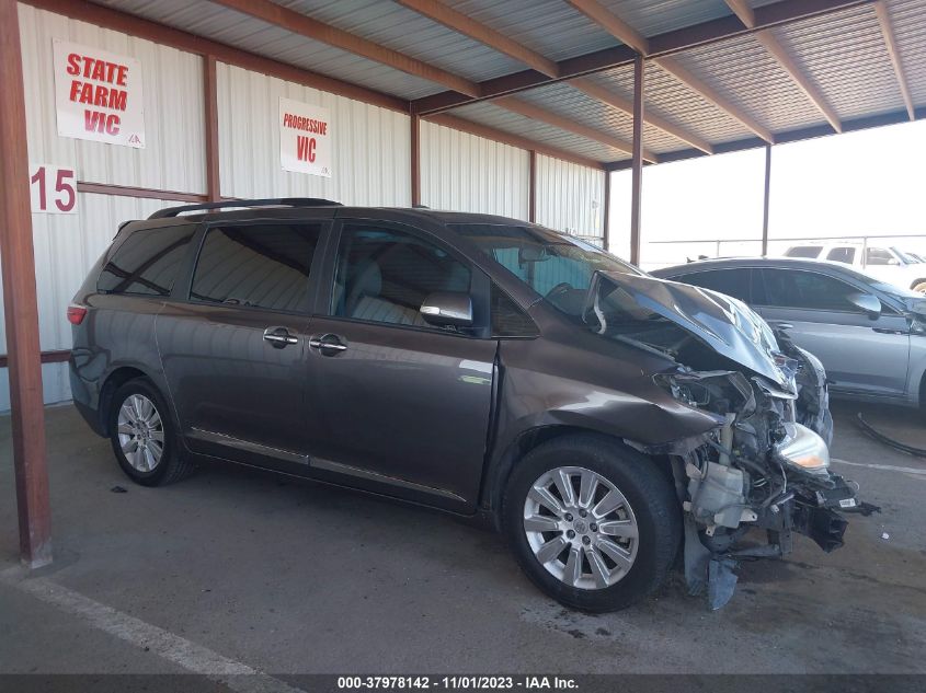 2016 Toyota Sienna Limited Premium 7 VIN: 5TDYK3DC6GS750626 Lot: 37978142