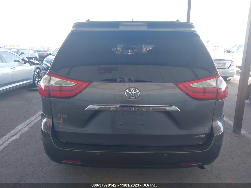 2016 Toyota Sienna Limited Premium 7 VIN: 5TDYK3DC6GS750626 Lot: 37978142