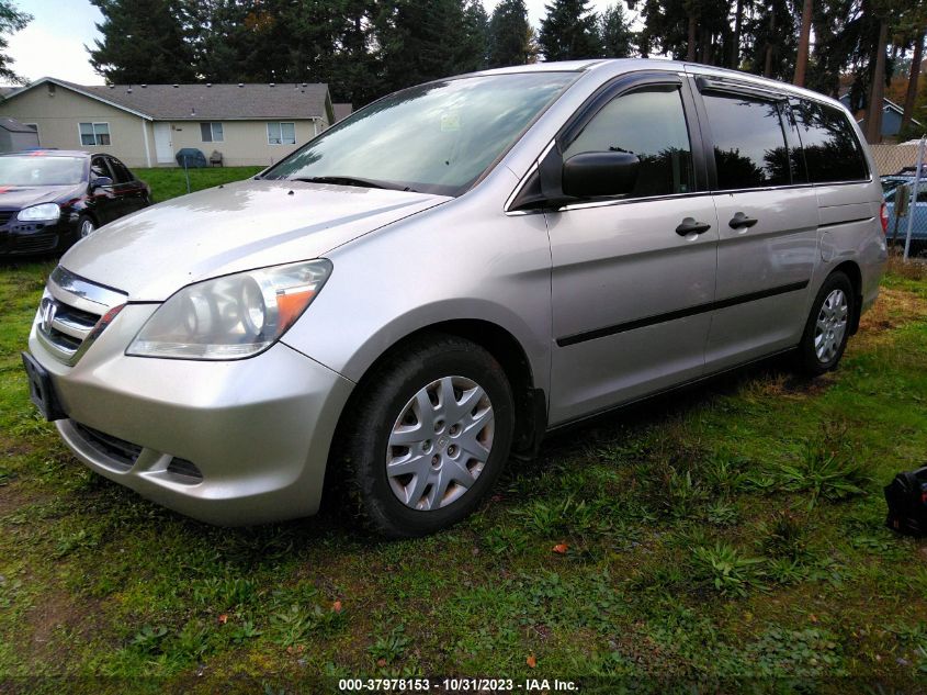 2006 Honda Odyssey Lx VIN: 1GTV2TEH9EZ367532 Lot: 37978153