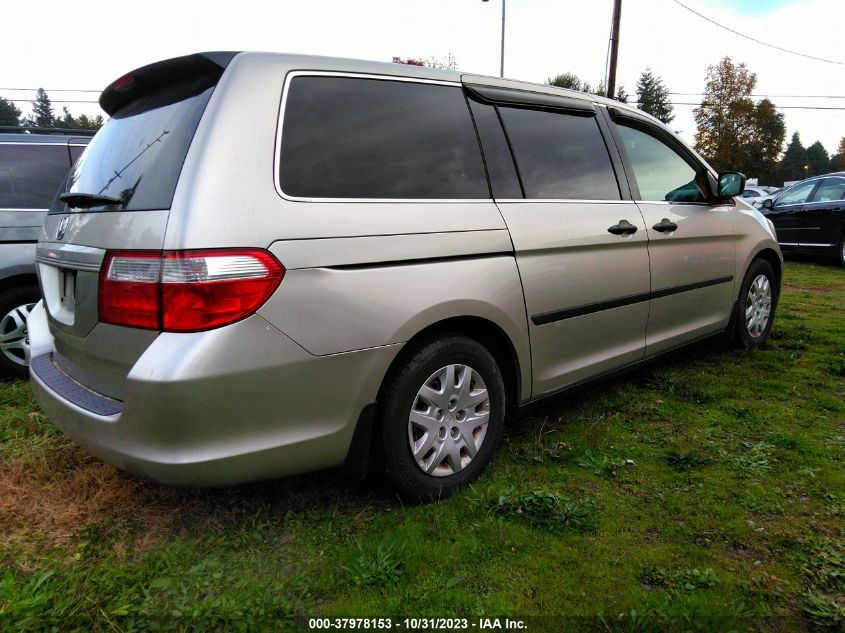 2006 Honda Odyssey Lx VIN: 1GTV2TEH9EZ367532 Lot: 37978153