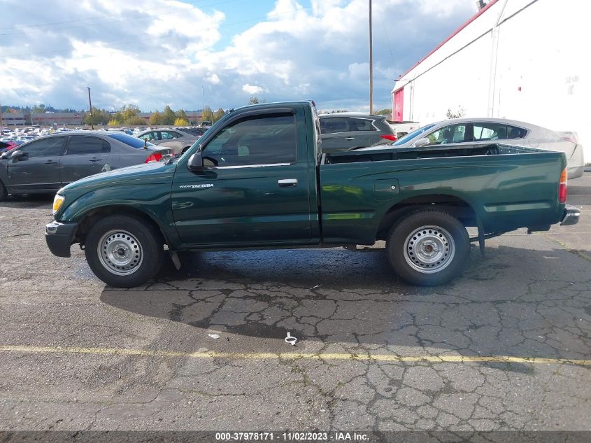 2000 Toyota Tacoma VIN: 4TANL42N2YZ661206 Lot: 37978171