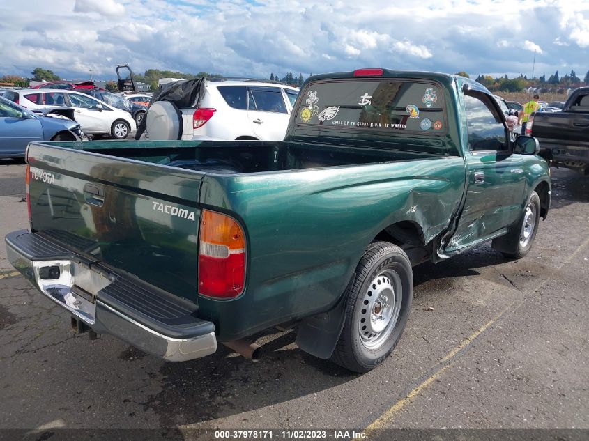 2000 Toyota Tacoma VIN: 4TANL42N2YZ661206 Lot: 37978171