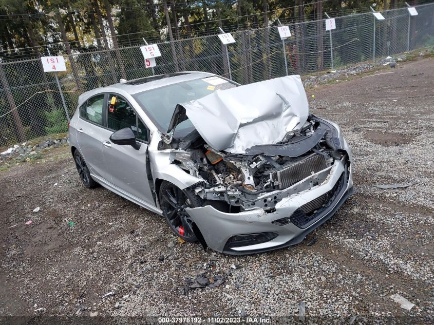 2018 Chevrolet Cruze Lt Auto VIN: 3G1BE6SM5JS604059 Lot: 37978192