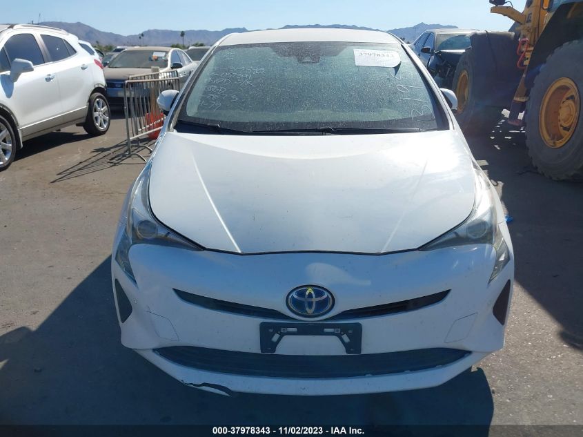 2018 Toyota Prius Three VIN: JTDKARFUXJ3057391 Lot: 37978343