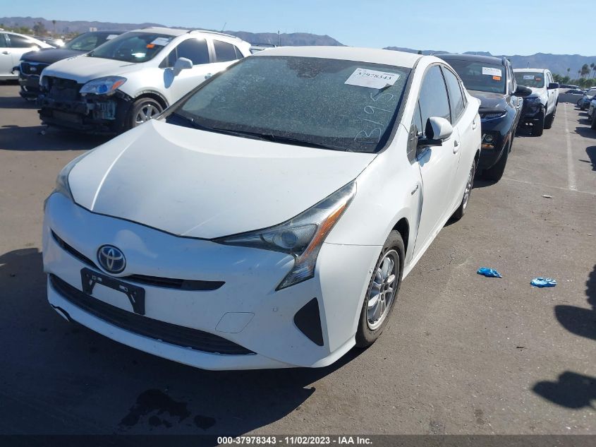 2018 Toyota Prius Three VIN: JTDKARFUXJ3057391 Lot: 37978343