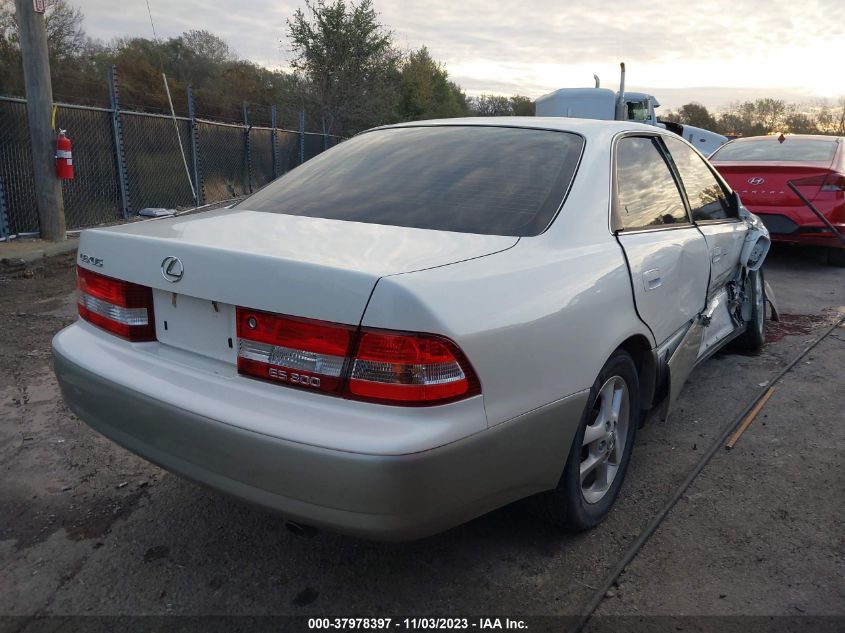 2000 Lexus Es 300 VIN: JT8BF28G3Y5101986 Lot: 37978397