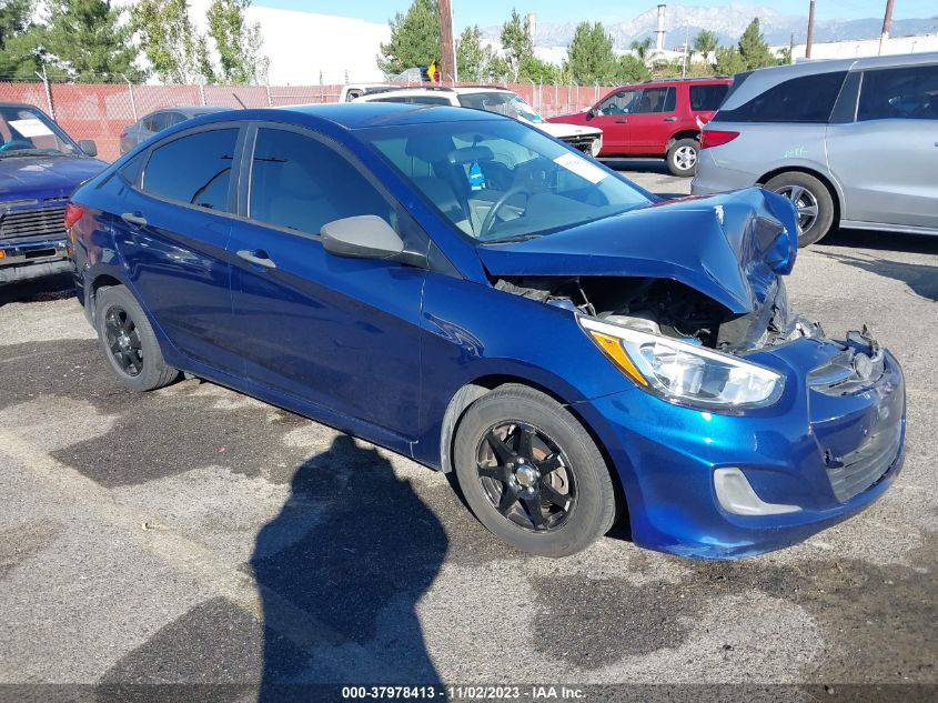 2015 Hyundai Accent Gls VIN: KMHCT4AEXFU884564 Lot: 37978413