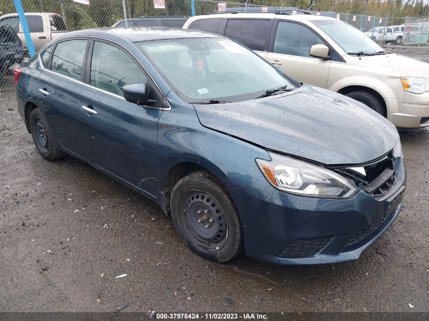 2016 Nissan Sentra Sv VIN: 3N1AB7AP0GY312860 Lot: 37978424