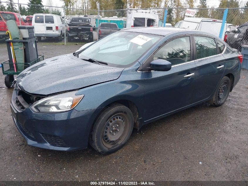 2016 Nissan Sentra Sv VIN: 3N1AB7AP0GY312860 Lot: 37978424