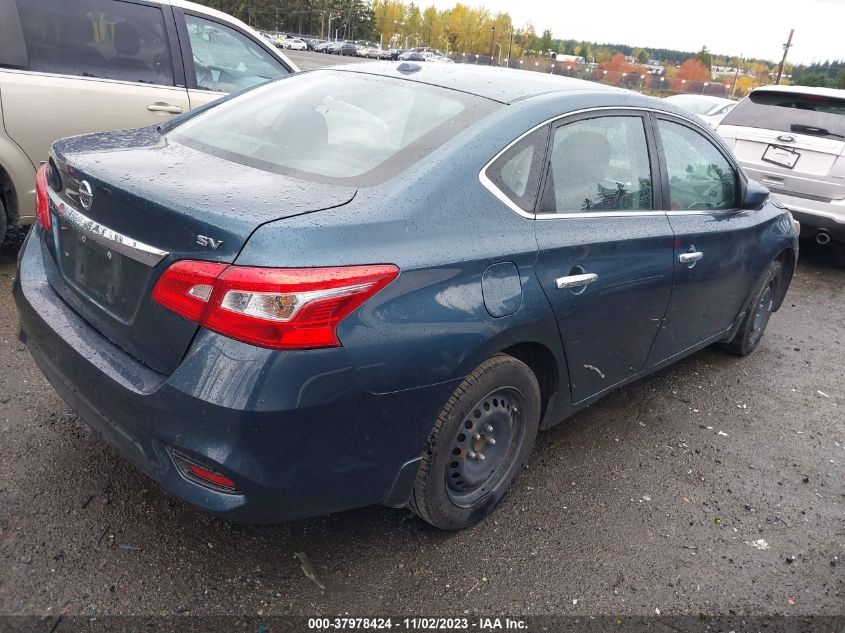 2016 Nissan Sentra Sv VIN: 3N1AB7AP0GY312860 Lot: 37978424