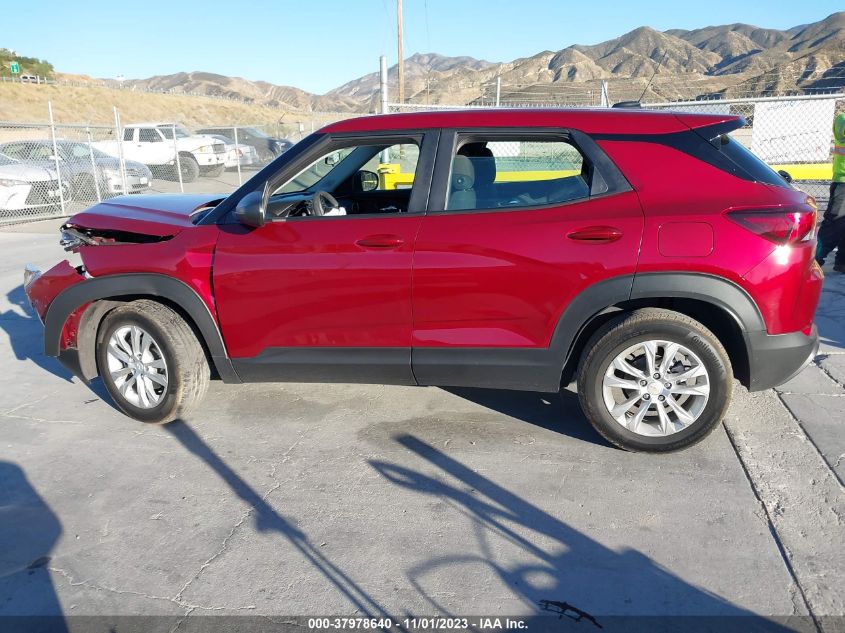 2023 Chevrolet Trailblazer Fwd Ls VIN: KL79MMS23PB107444 Lot: 37978640
