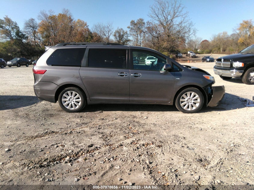 2016 Toyota Sienna Xle 7 Passenger VIN: 5TDDK3DCXGS135687 Lot: 37978656