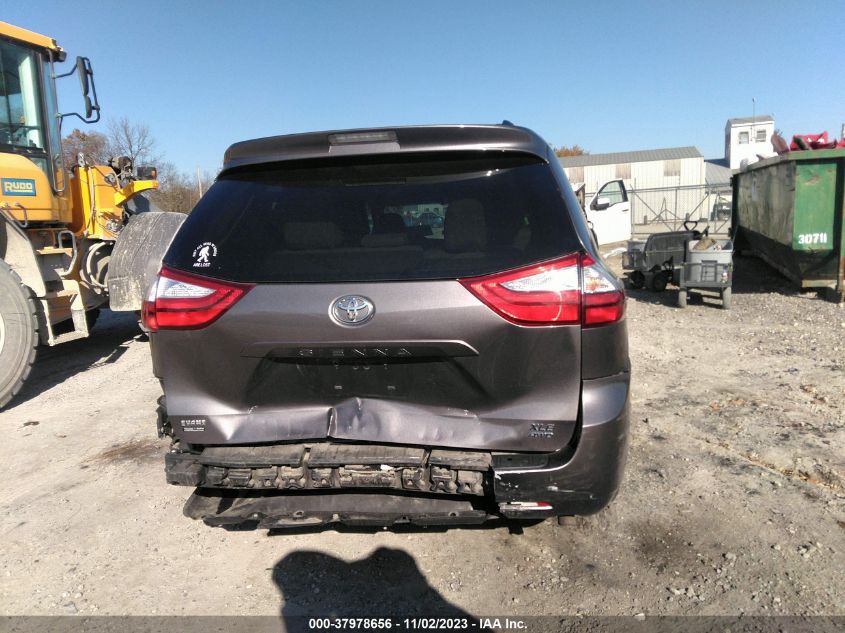 2016 Toyota Sienna Xle 7 Passenger VIN: 5TDDK3DCXGS135687 Lot: 37978656